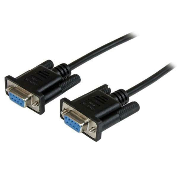 Ezgeneration Connect Your Serial Devices, And Transfer Your Files - 1 m Db9 Null Modem Cable EZ7241